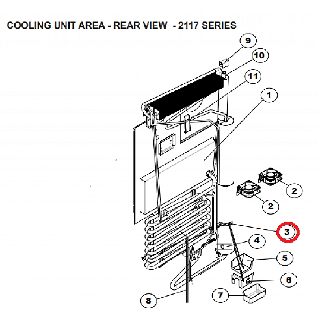 Norcold 2117 Refrigerator Cooling Unit Heater Element - 630813 Questions & Answers