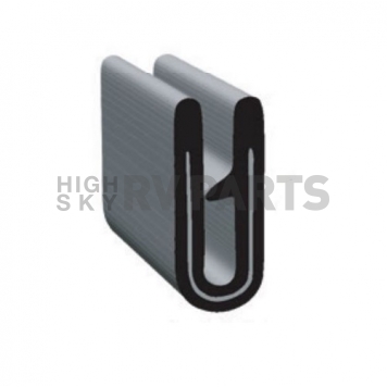 U-Channel Type Door Window Seal - Clip-On - Black - G7038-50 Questions & Answers